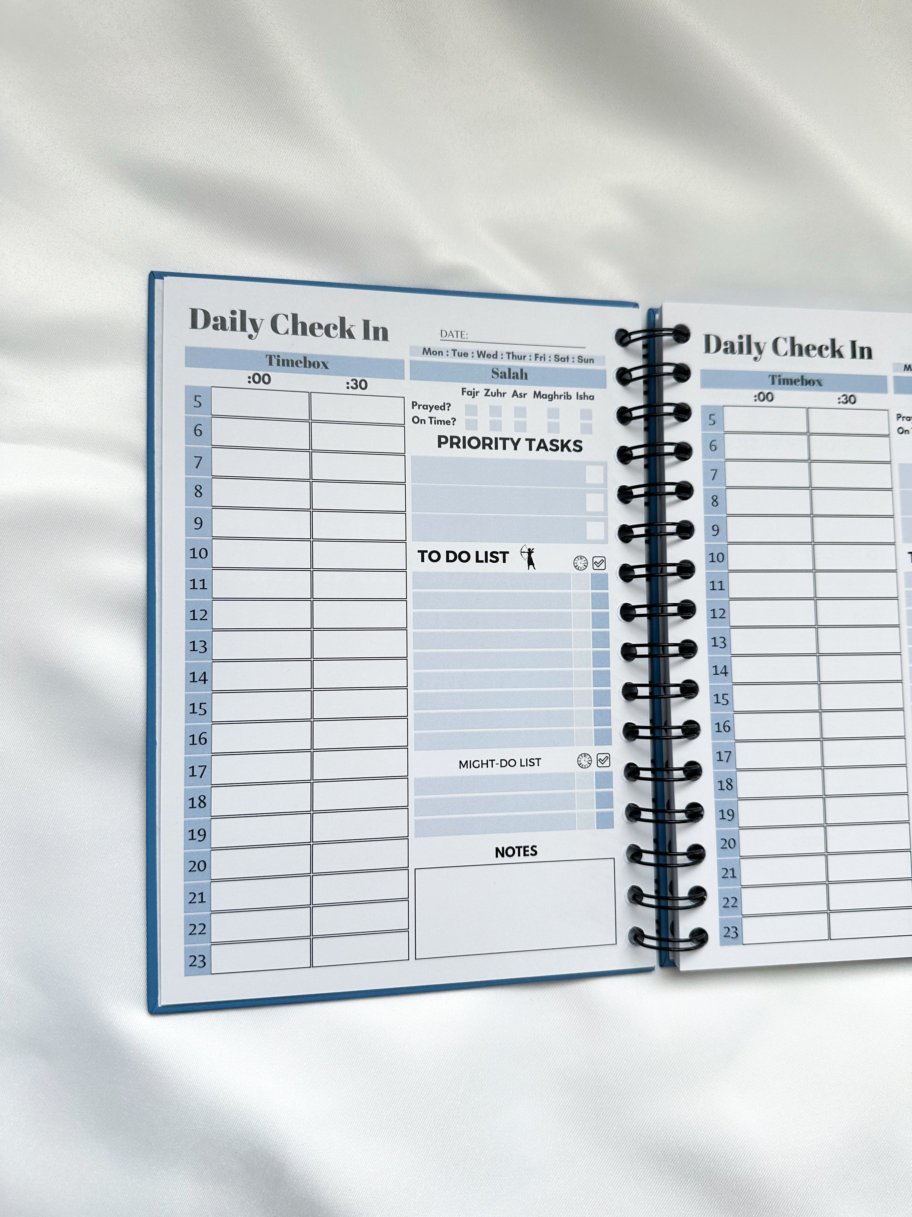 Undated Daily Planner